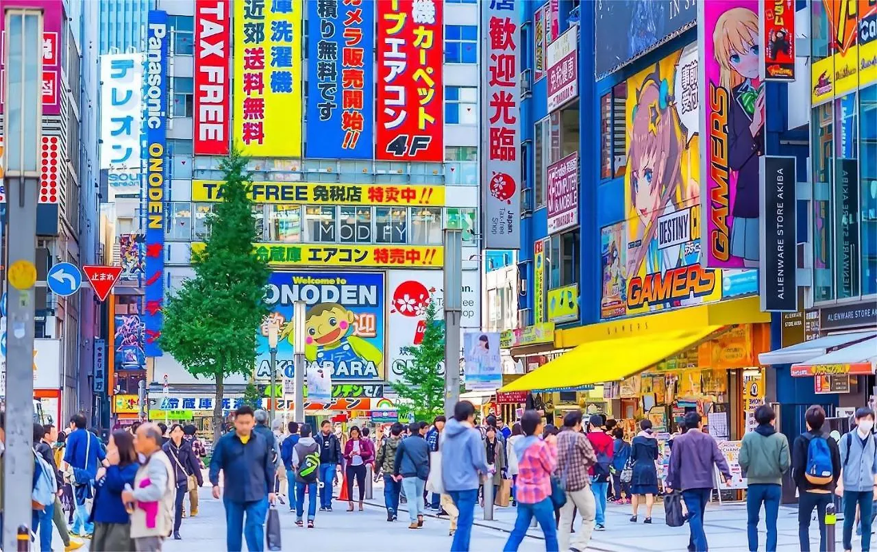 Tokyo Cherry Blooming Hotel Ueno 东京超级中心上野公园3分钟 地铁1分钟 位置绝佳超级繁华 免费wifi Dyson吹风机coa